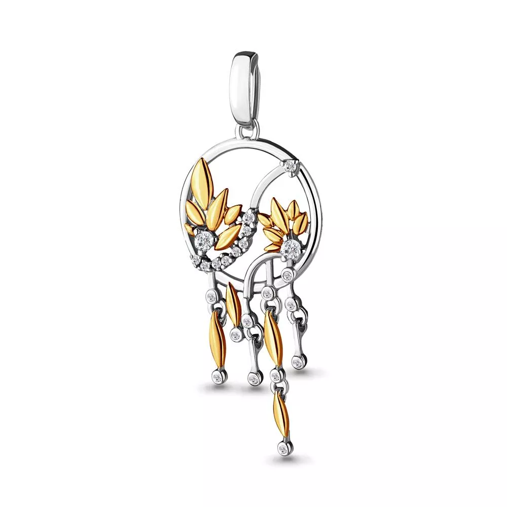 Подвеска, артикул LV23322А, серебро