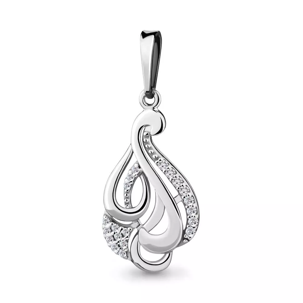 Подвеска, серебро, артикул LV23312А