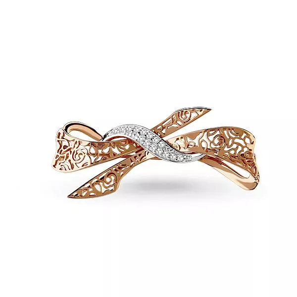 Брошь, золото, артикул LV72749А