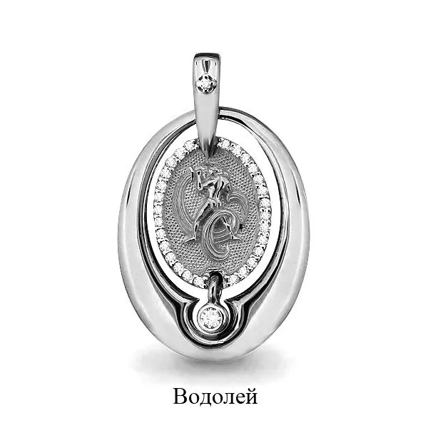 Подвеска из серебра, артикул LV23144А