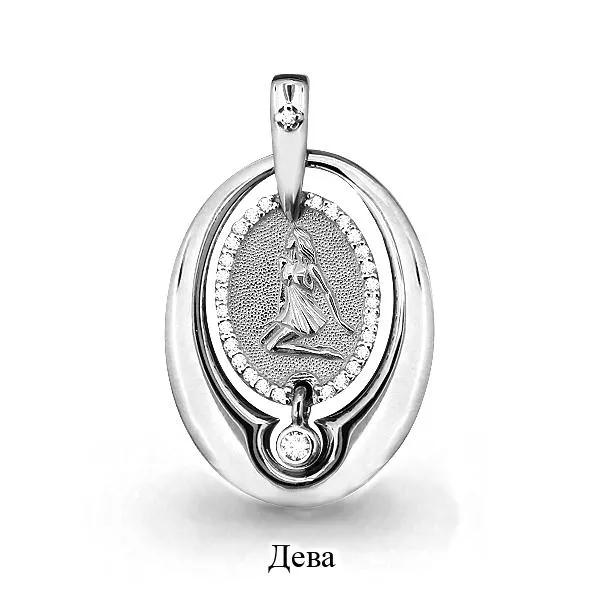 Подвеска, серебро, артикул LV23139А