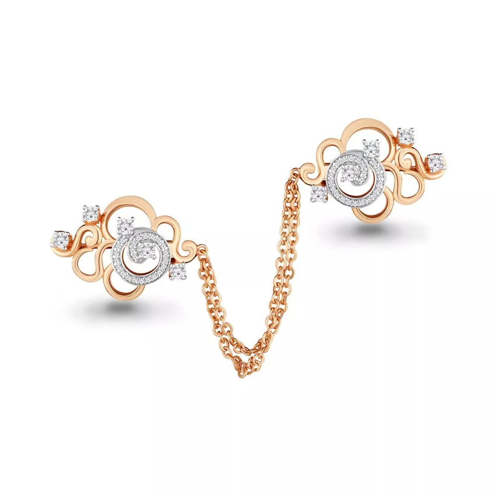 Брошь из золота, артикул LV72621А