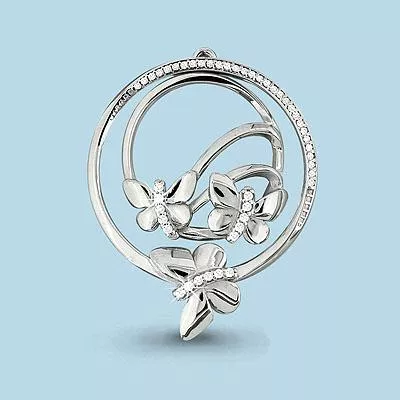 Подвеска, серебро, артикул LV22792А