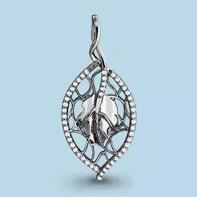 Подвеска, артикул LV22693А, серебро