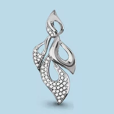 Подвеска из серебра, артикул LV22659А