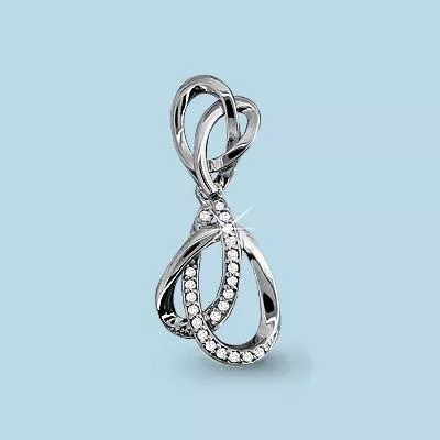 Подвеска, артикул LV22644А, серебро