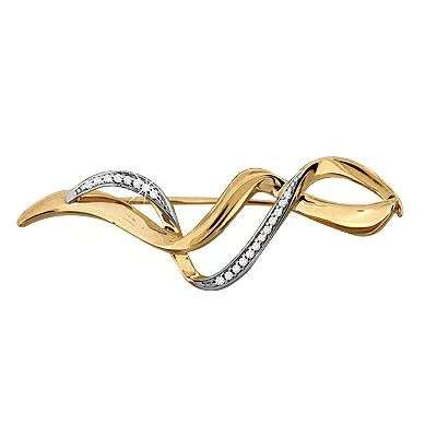 Брошь из золота, артикул LV72571А