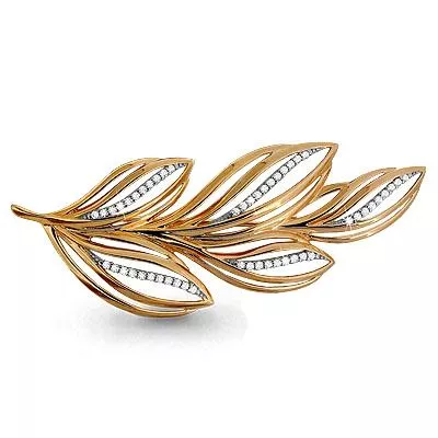 Брошь из золота, артикул LV72559А