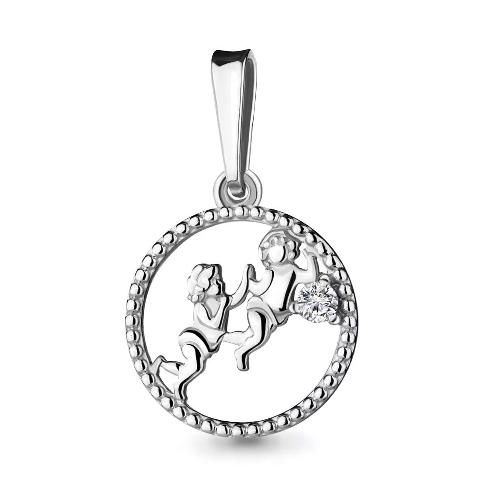 Подвеска, серебро, артикул LV21636А