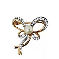 Брошь, артикул LV72538А, золото