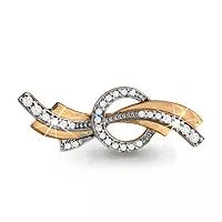 Брошь из золота, артикул LV72536А