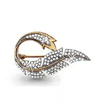 Брошь, артикул LV72530А, золото