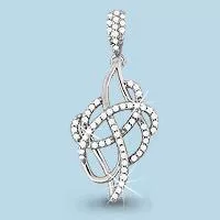 Подвеска, серебро, артикул LV21407А