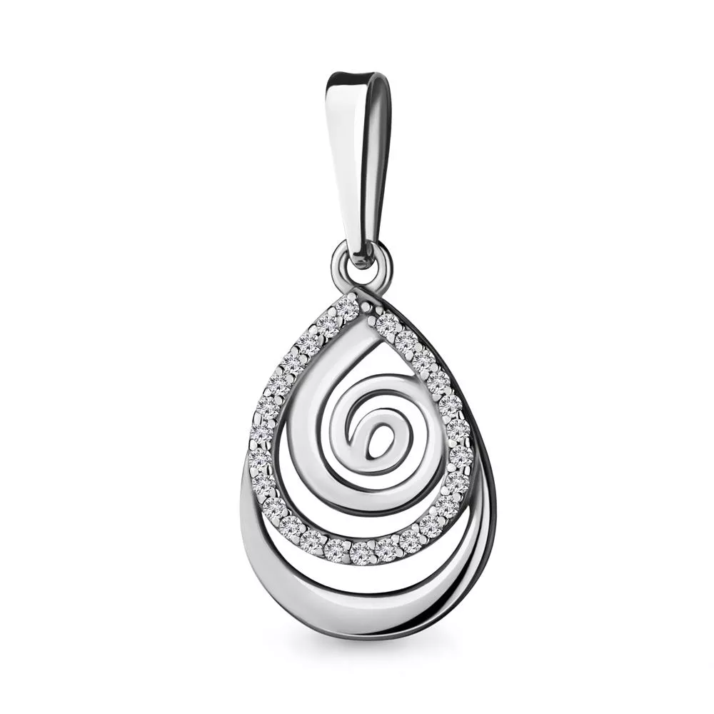 Подвеска из серебра, артикул LV21393А