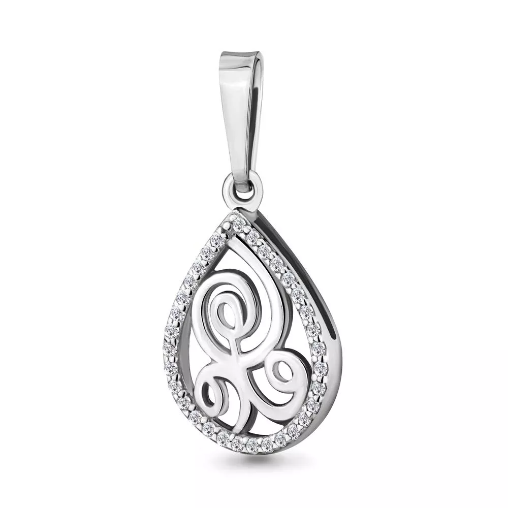Подвеска из серебра, артикул LV21390А