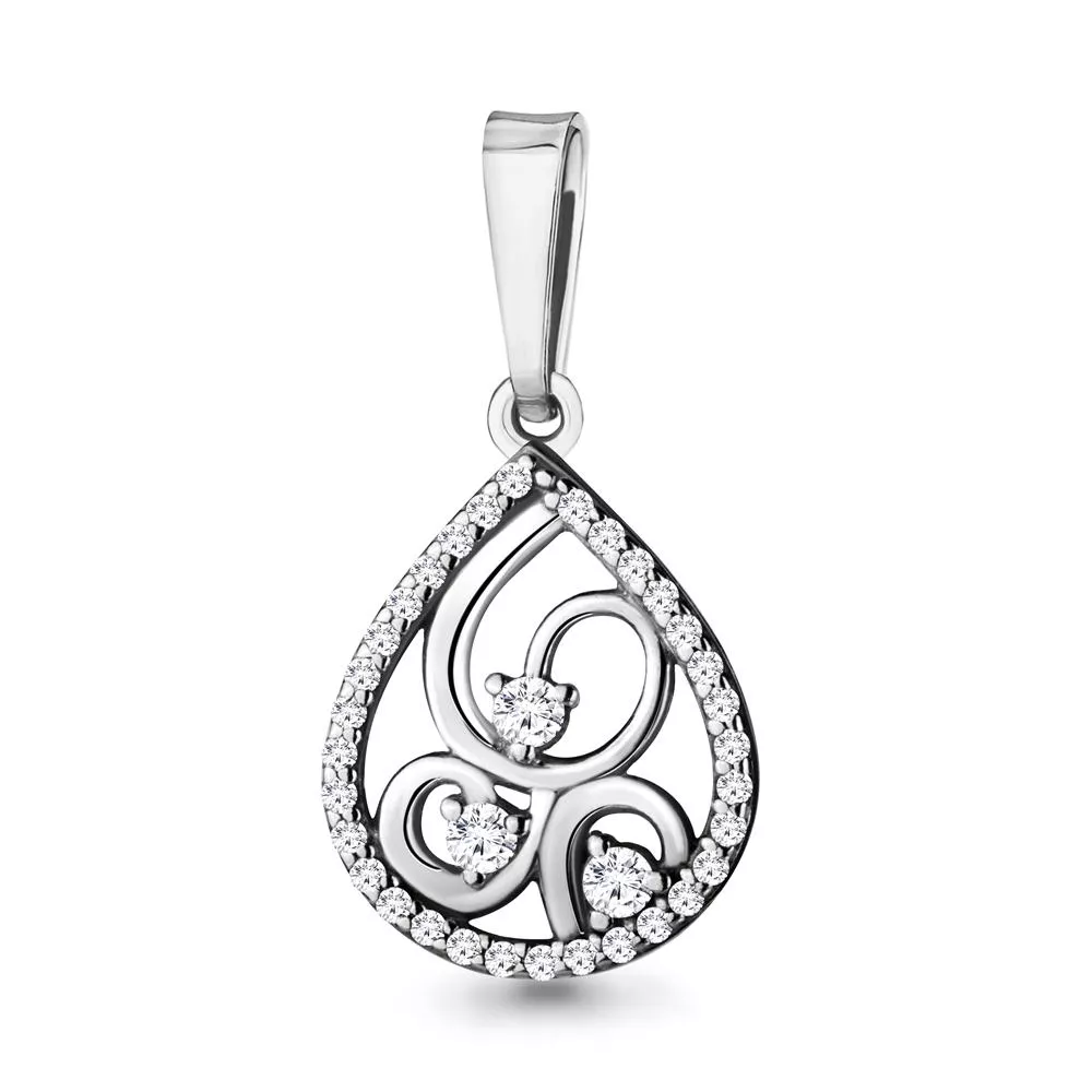 Подвеска, серебро, артикул LV21389А