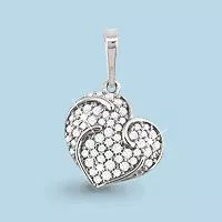 Подвеска, серебро, артикул LV21365А