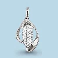 Подвеска, серебро, артикул LV21346А