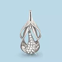 Подвеска, серебро, артикул LV21343А