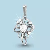 Подвеска, артикул LV21334А, серебро