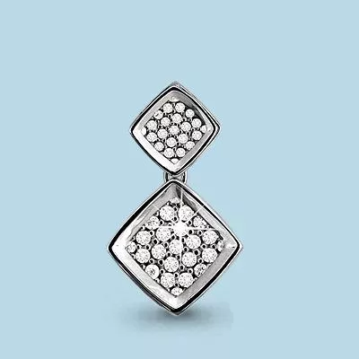 Подвеска, серебро, артикул LV21295А