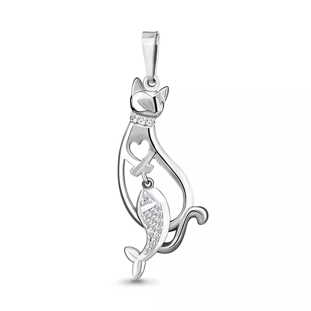 Подвеска, серебро, артикул LV21244А