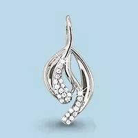 Подвеска, артикул LV21236А, серебро