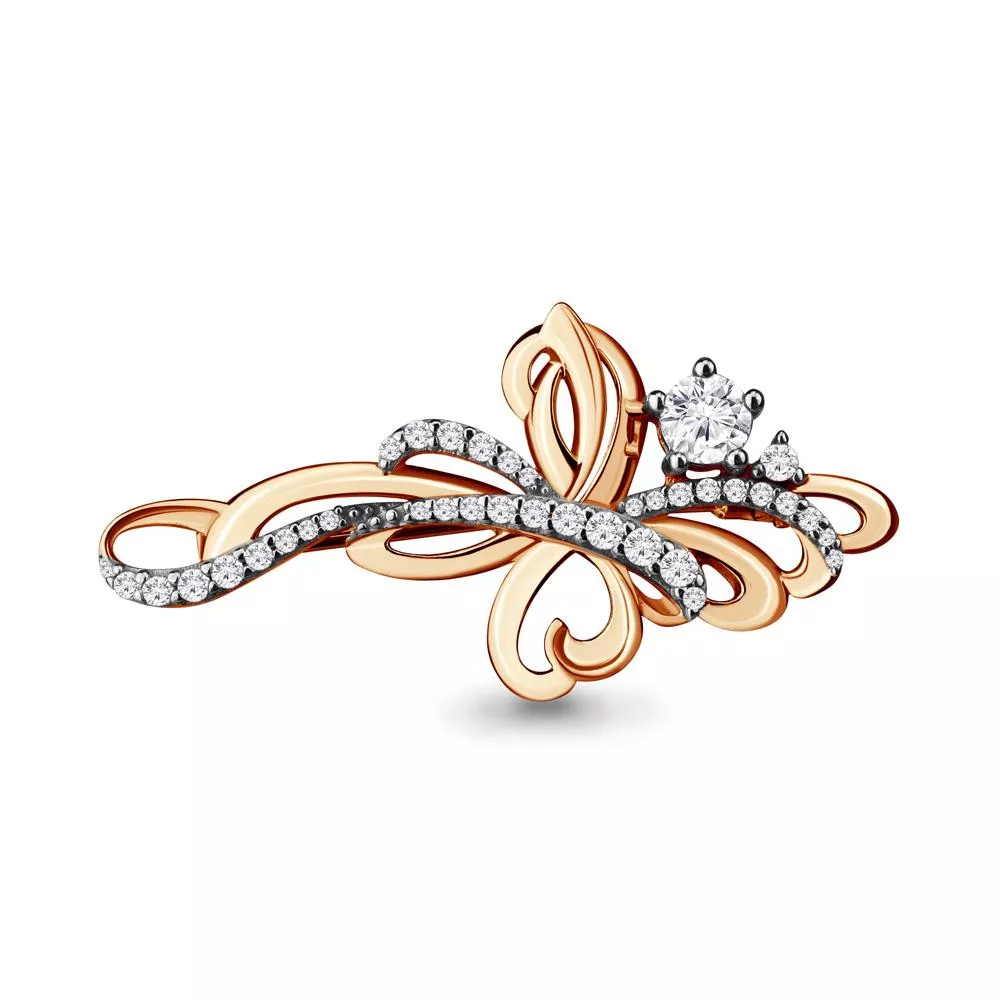 Брошь, золото, артикул LV71507А