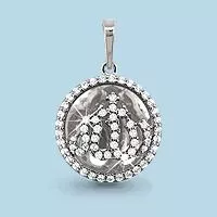 Подвеска, серебро, артикул LV21193А