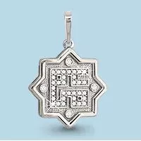 Подвеска из серебра, артикул LV21184А