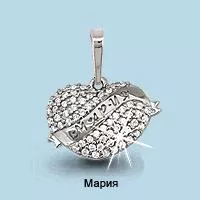 Подвеска, артикул LV21143А, серебро