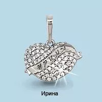 Подвеска, артикул LV21140А, серебро