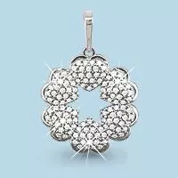 Подвеска из серебра, артикул LV21130А