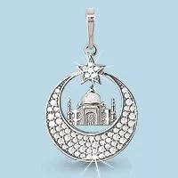 Подвеска, серебро, артикул LV21113А