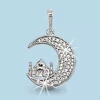 Подвеска, серебро, артикул LV21107А