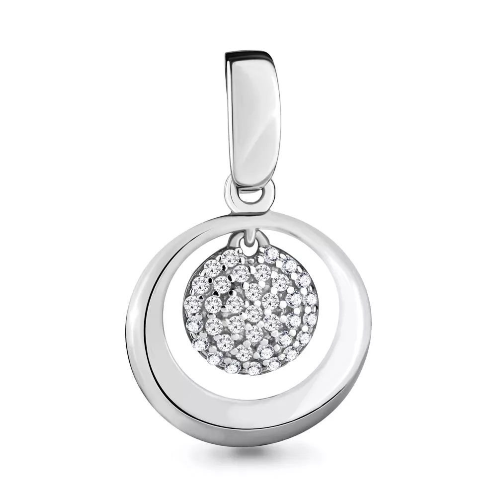 Подвеска, серебро, артикул LV21073А