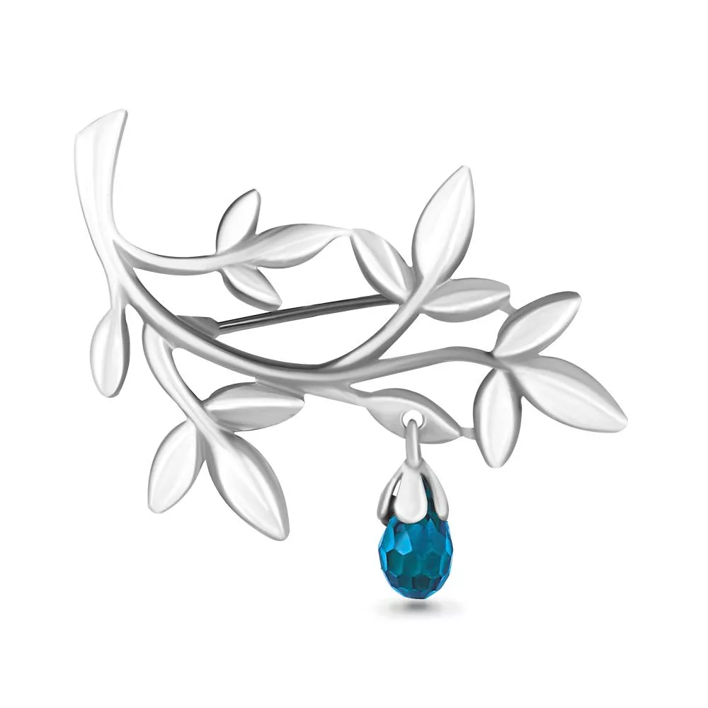 Брошь, артикул LV72772Н, серебро