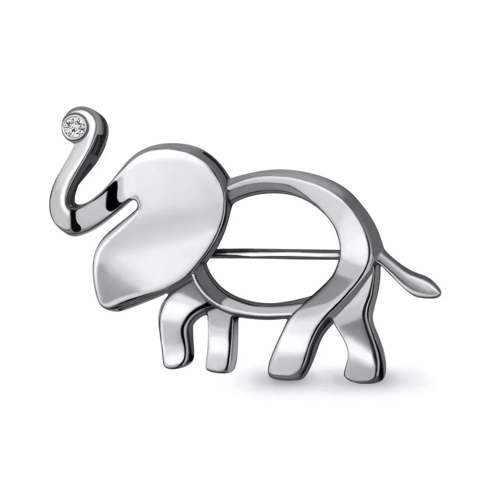 Брошь из серебра, артикул LV72764