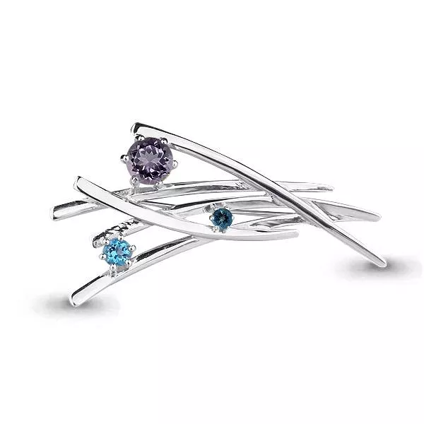 Брошь из серебра, артикул LV7271942