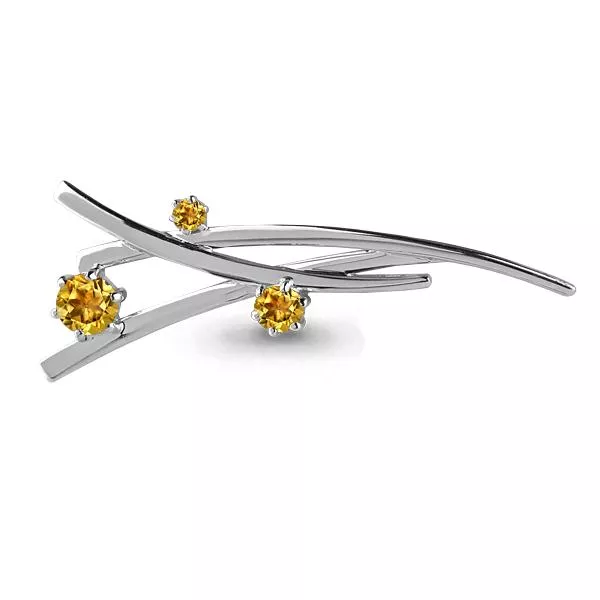 Брошь, серебро, артикул LV7271706