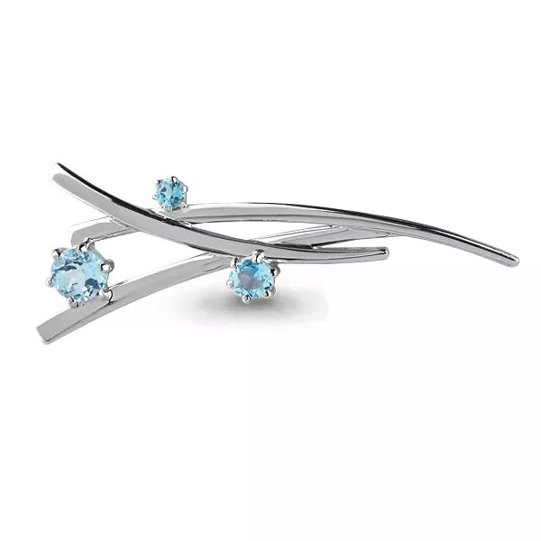 Брошь из серебра, артикул LV7271702