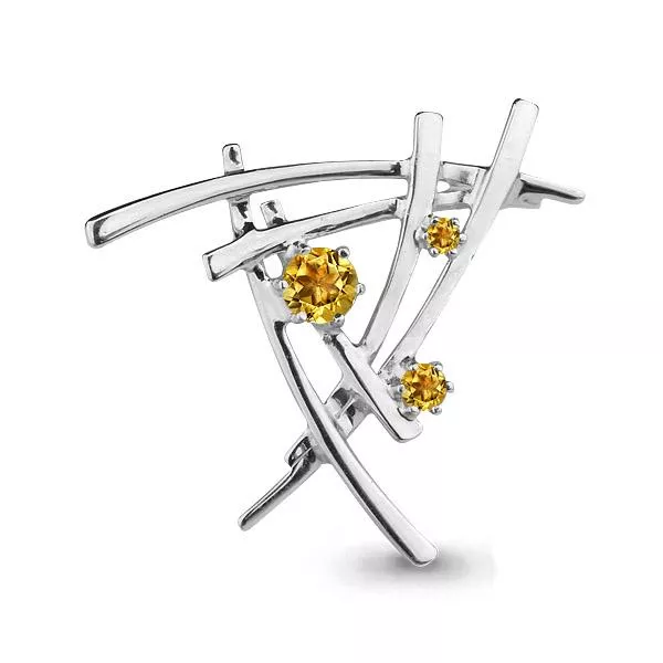 Брошь, серебро, артикул LV7271606