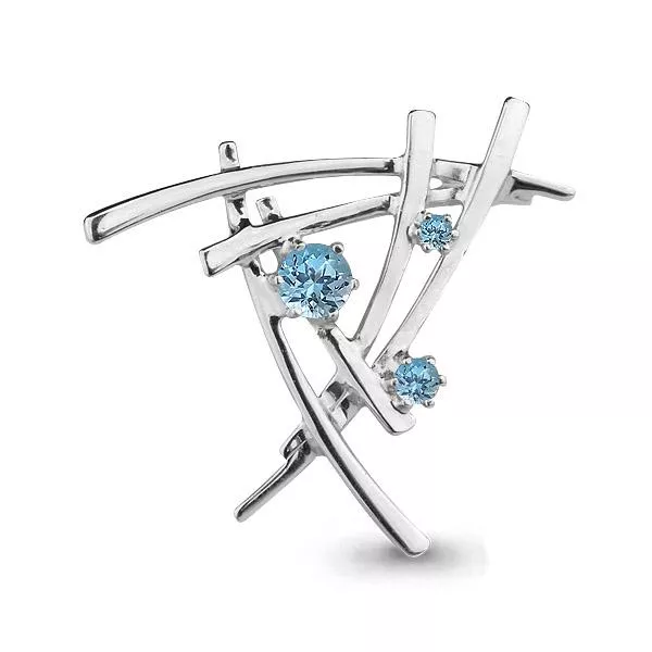 Брошь из серебра, артикул LV7271605