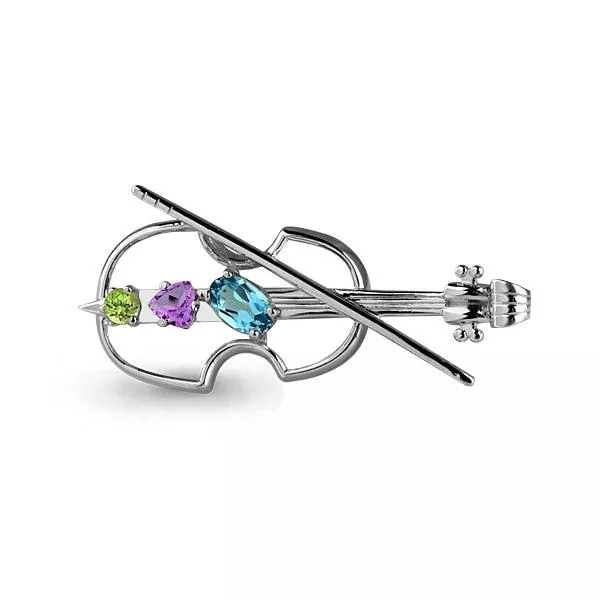 Брошь из серебра, артикул LV7269540