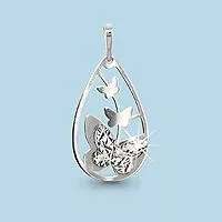 Подвеска из серебра, артикул LV12332