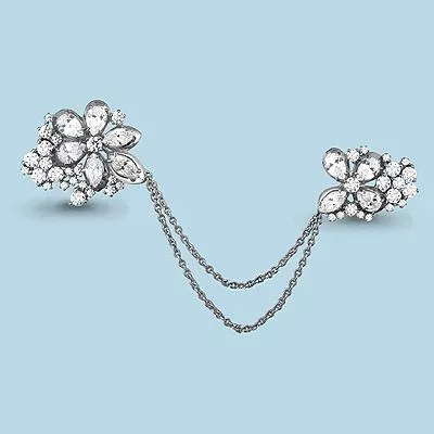 Брошь, серебро, артикул LV72678А