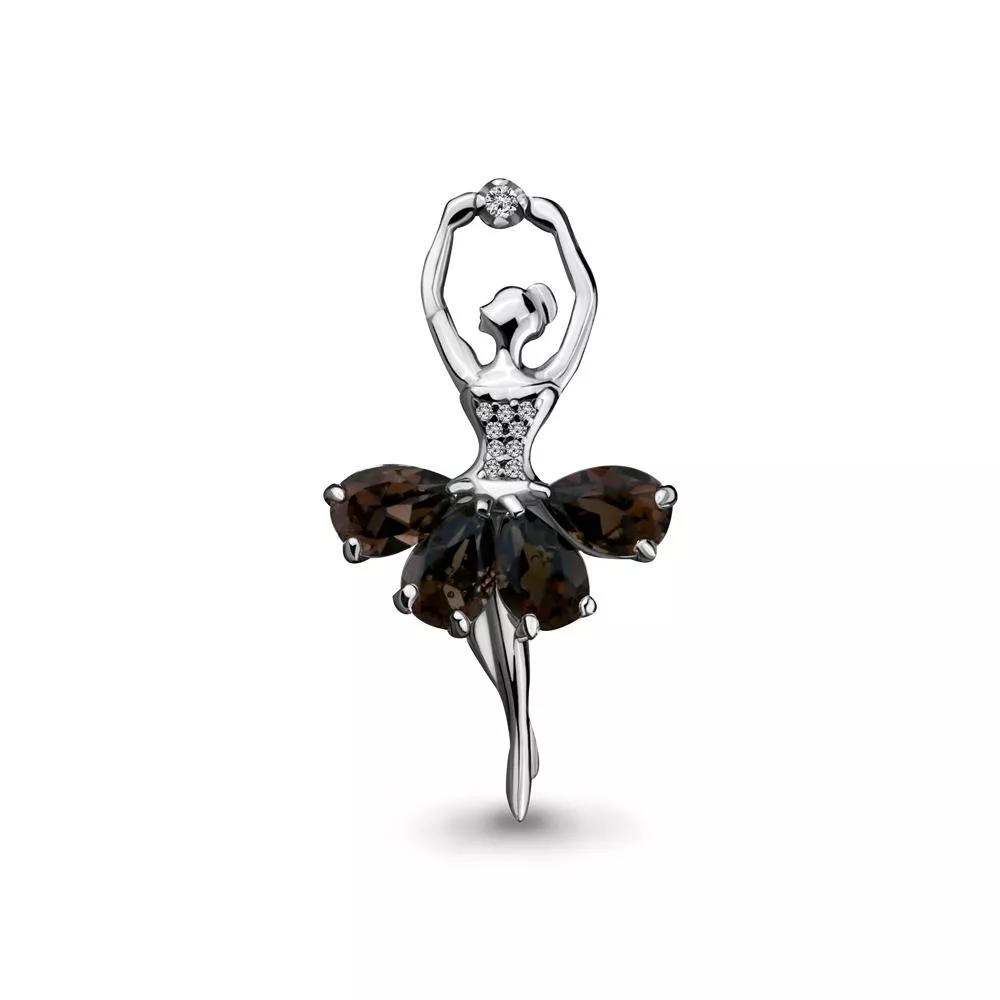 Брошь, серебро, артикул LV7263301А