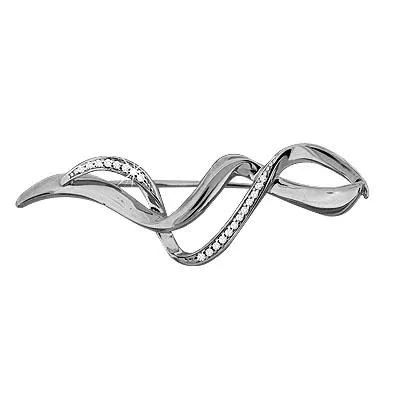 Брошь, серебро, артикул LV72571А