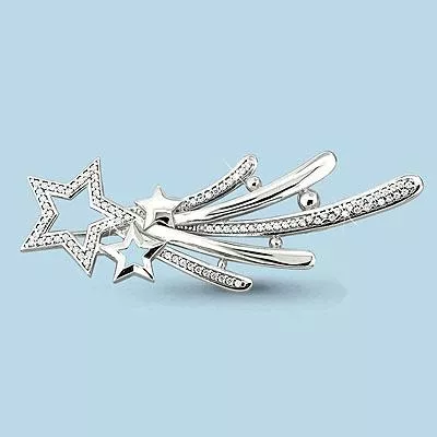 Брошь, серебро, артикул LV72566А