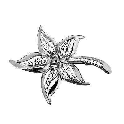 Брошь, артикул LV72563А, серебро